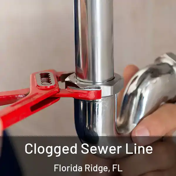  Clogged Sewer Line Florida Ridge, FL