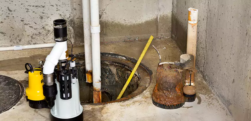 Installing Sump Pump in Finished Basement in Florida Ridge, FL