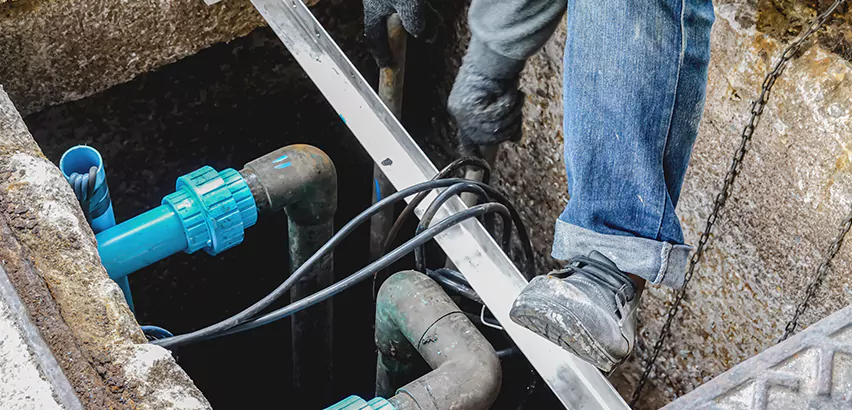 Zoeller Sewage Ejector Pump System in Florida Ridge